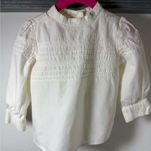 Classic White Kids Blouse